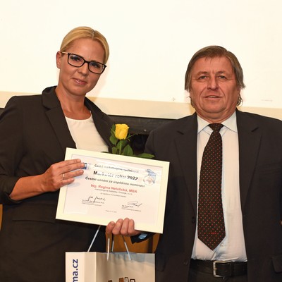 Market�r roku 2022 - �estn� uzn�n� za �sp�nou nominaci - Ing. Regina Netolick�, MBA, marketingov� �editelka, Gorenje, s.r.o. - za �sp�nou komunikaci brandu