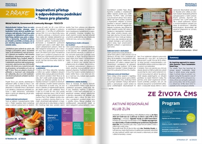 �esk� marketingov� spole�nost - Tesco - �asopis Marketing a Komunikace  �.4/2023